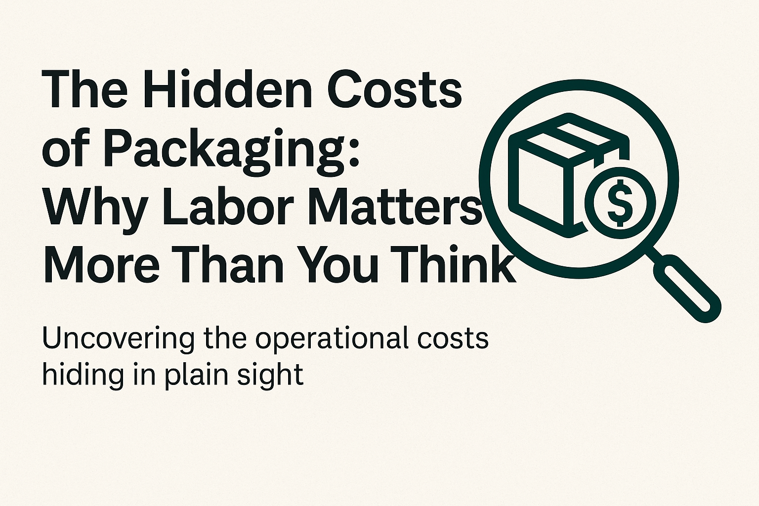 Hidden costs of packaging CRATIV can help.